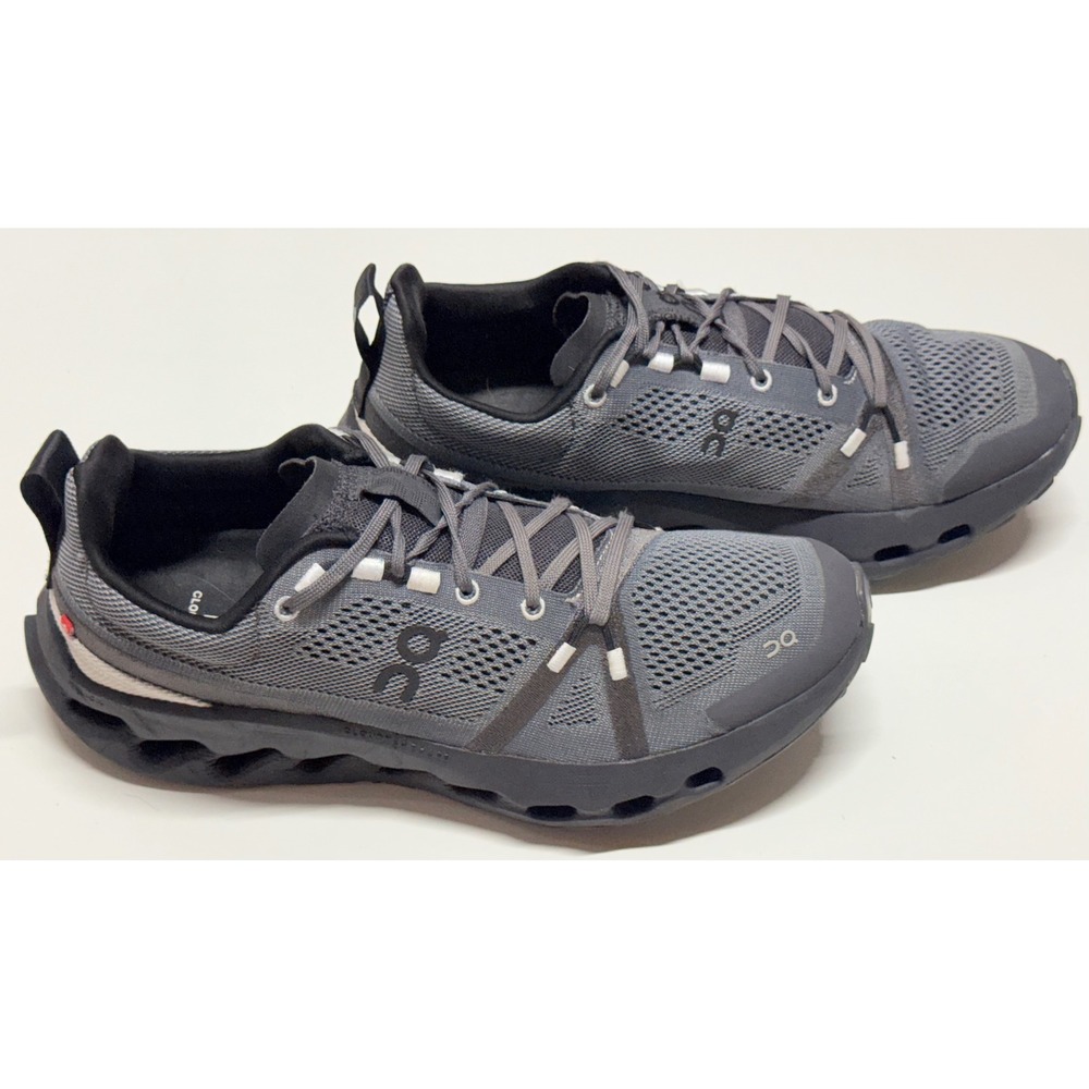 On Cloudsurfer Trail Womens Running Shoes Grey Black 3WE10100264 US 10 EU 42